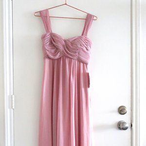 NWT! Birdy Grey MARIA Convertible Dusty Rose /Rose Quartz Dress - XS